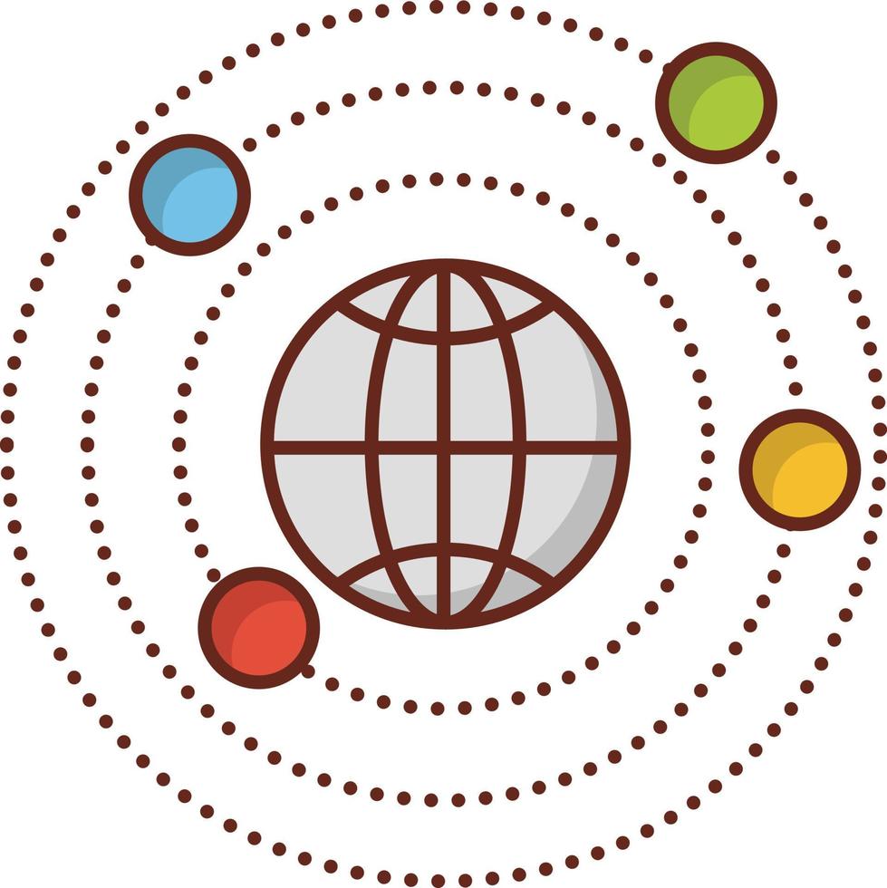 illustrazione vettoriale radar su uno sfondo trasparente. simboli di qualità premium. icona del colore piatto della linea vettoriale per il concetto e la progettazione grafica.