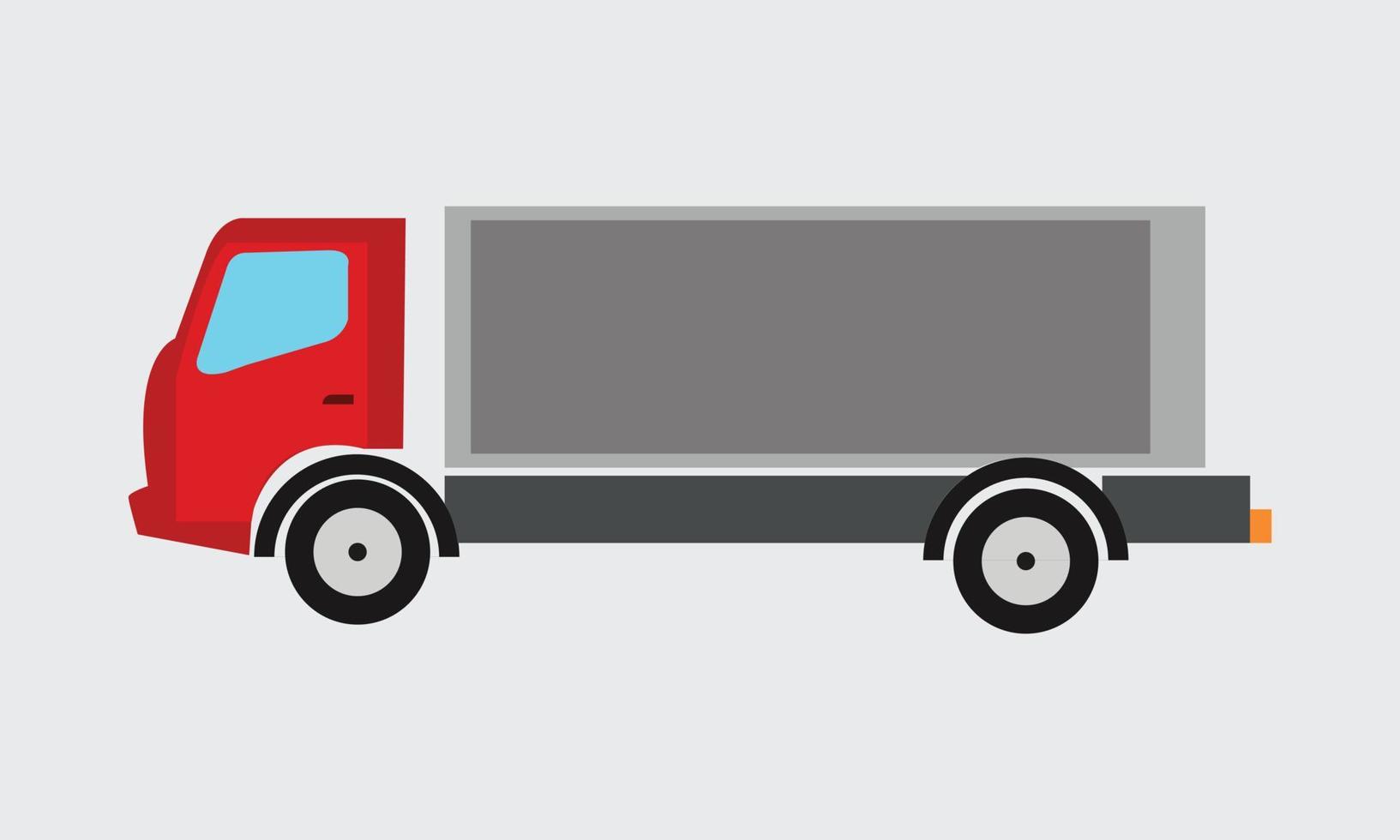 disegno vettoriale del camion di trasporto