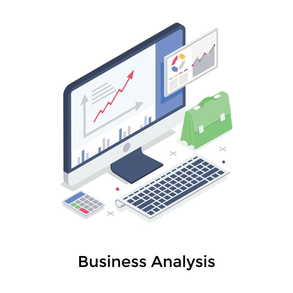 concetti di analisi aziendale vettore
