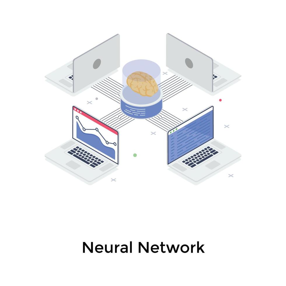 concetti di rete neurale vettore