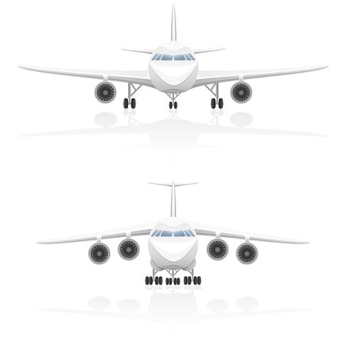 illustrazione vettoriale di aeroplano