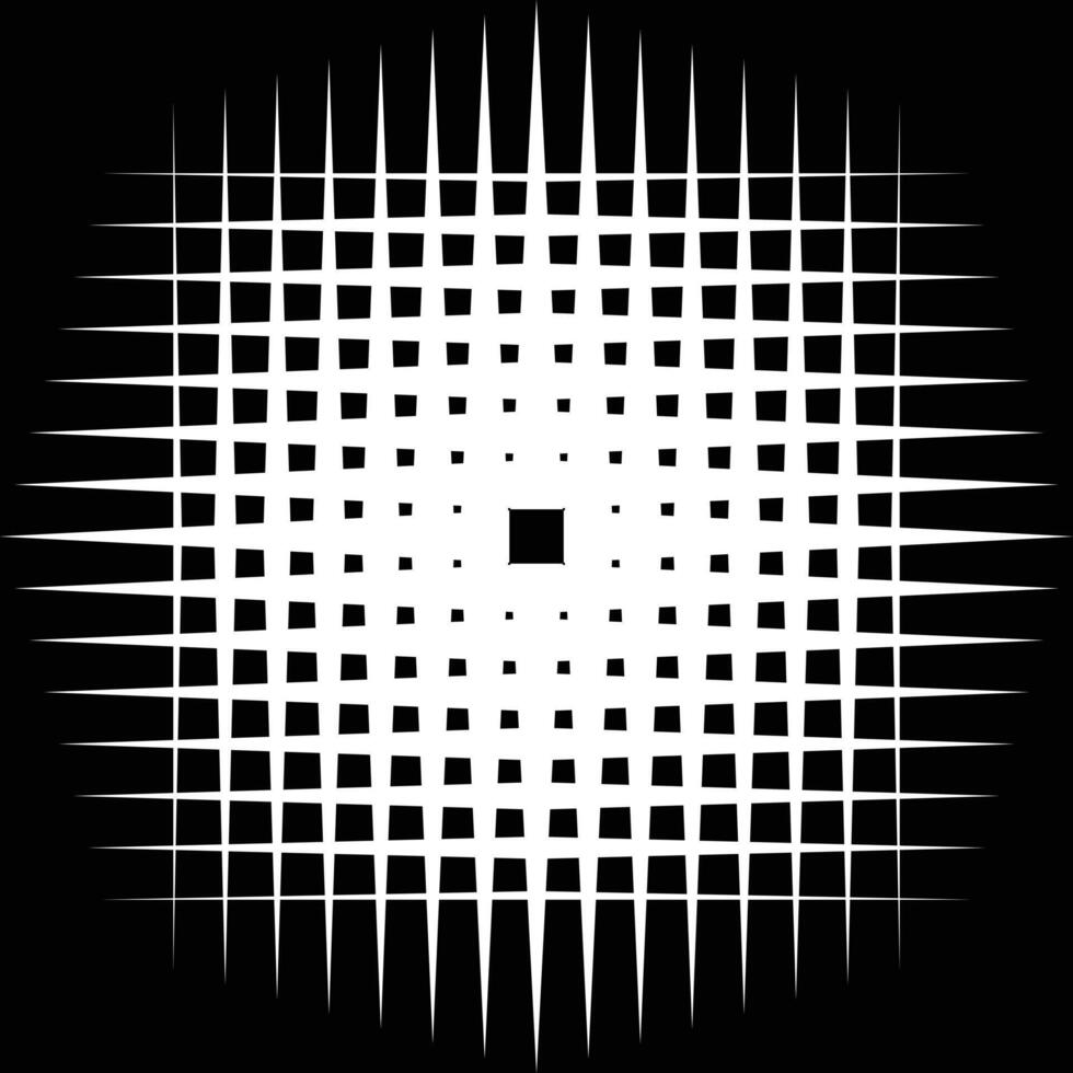illustrazione astratta vettore cerchio luce astratto in bianco e nero sfondo astratto