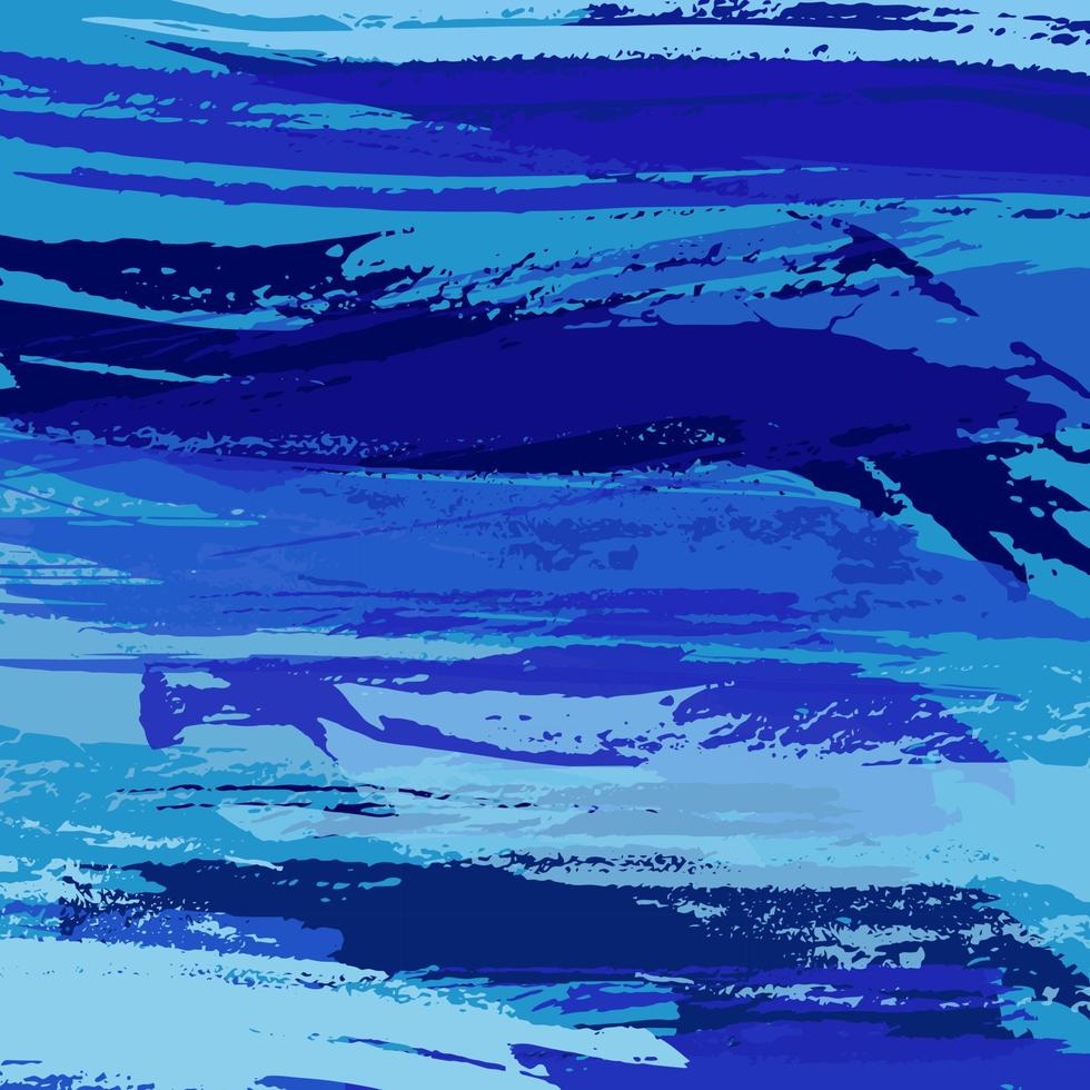 astratto sfondo blu pennello asciutto acquerello vettore grunge texture