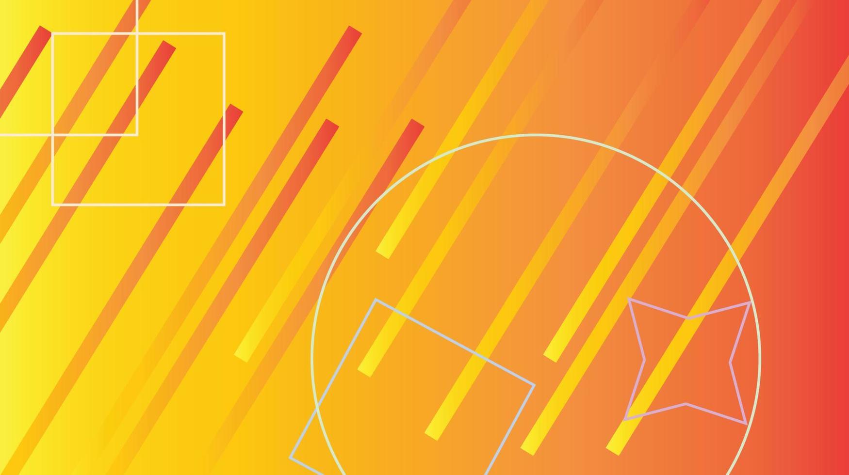 sfondo astratto arancione arte stile vettoriale sfondo arancione collage design contemporaneo moderno gradiente presentazioni banner illustrazione vettoriale ecc