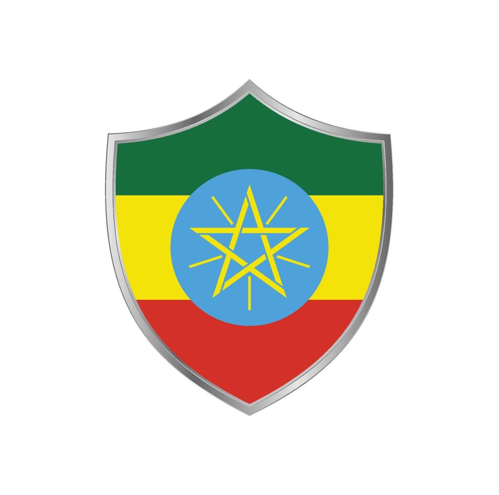 vettore bandiera etiopia