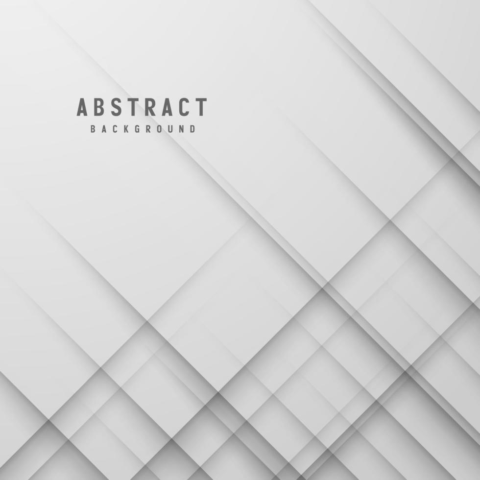 banner astratto geometrico bianco e grigio colore sfondo illustrazione vettoriale. vettore