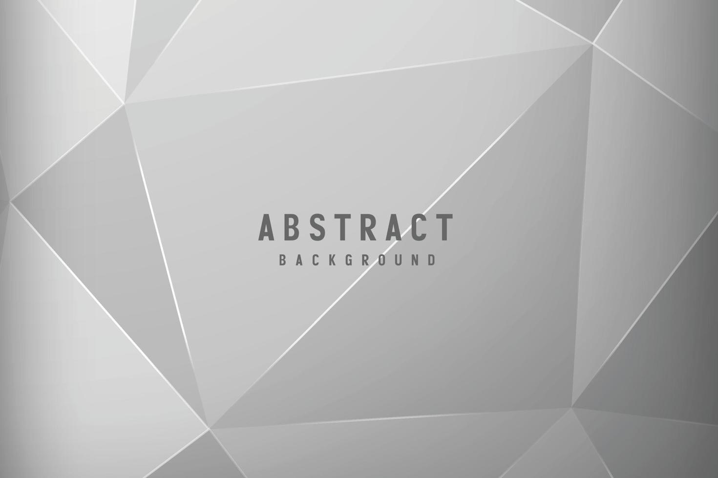 banner astratto geometrico bianco e grigio colore sfondo illustrazione vettoriale. vettore