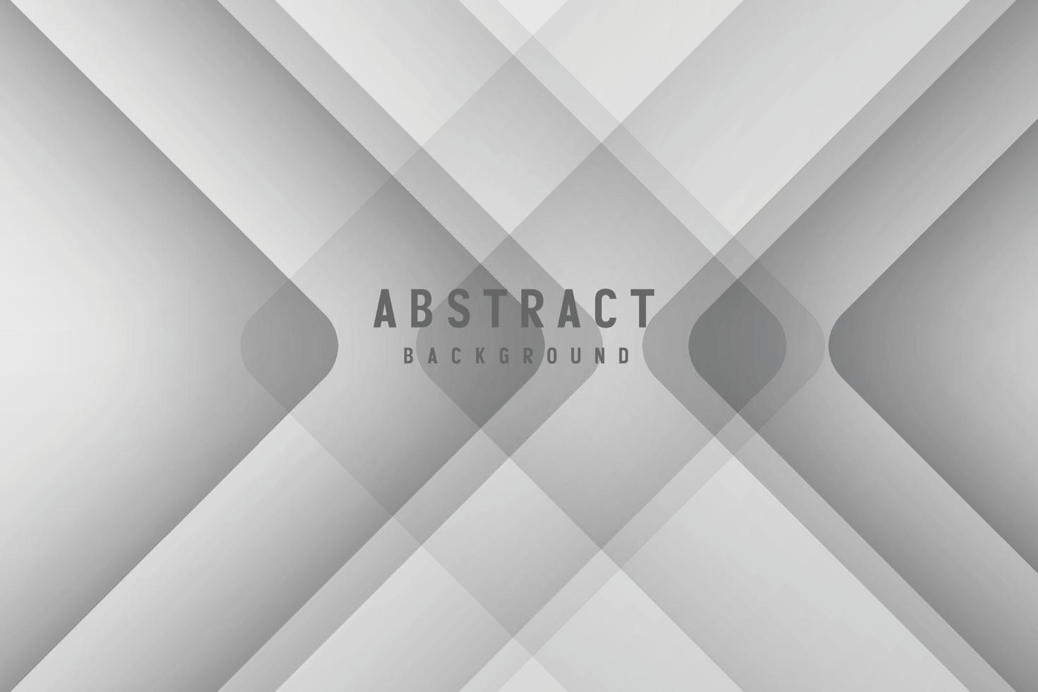 banner astratto geometrico bianco e grigio colore sfondo illustrazione vettoriale. vettore