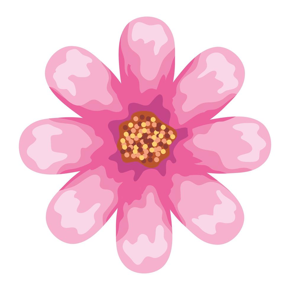 fiore acquerello rosa vettore
