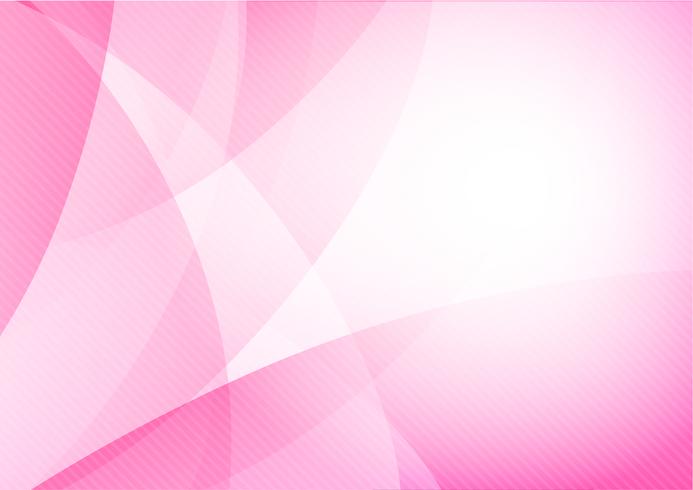 Curva e fonda lo sfondo astratto rosa chiaro 014 vettore