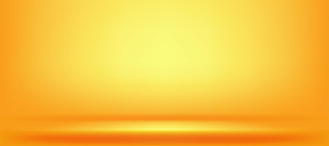 sfondo giallo e arancione dello studio vettore