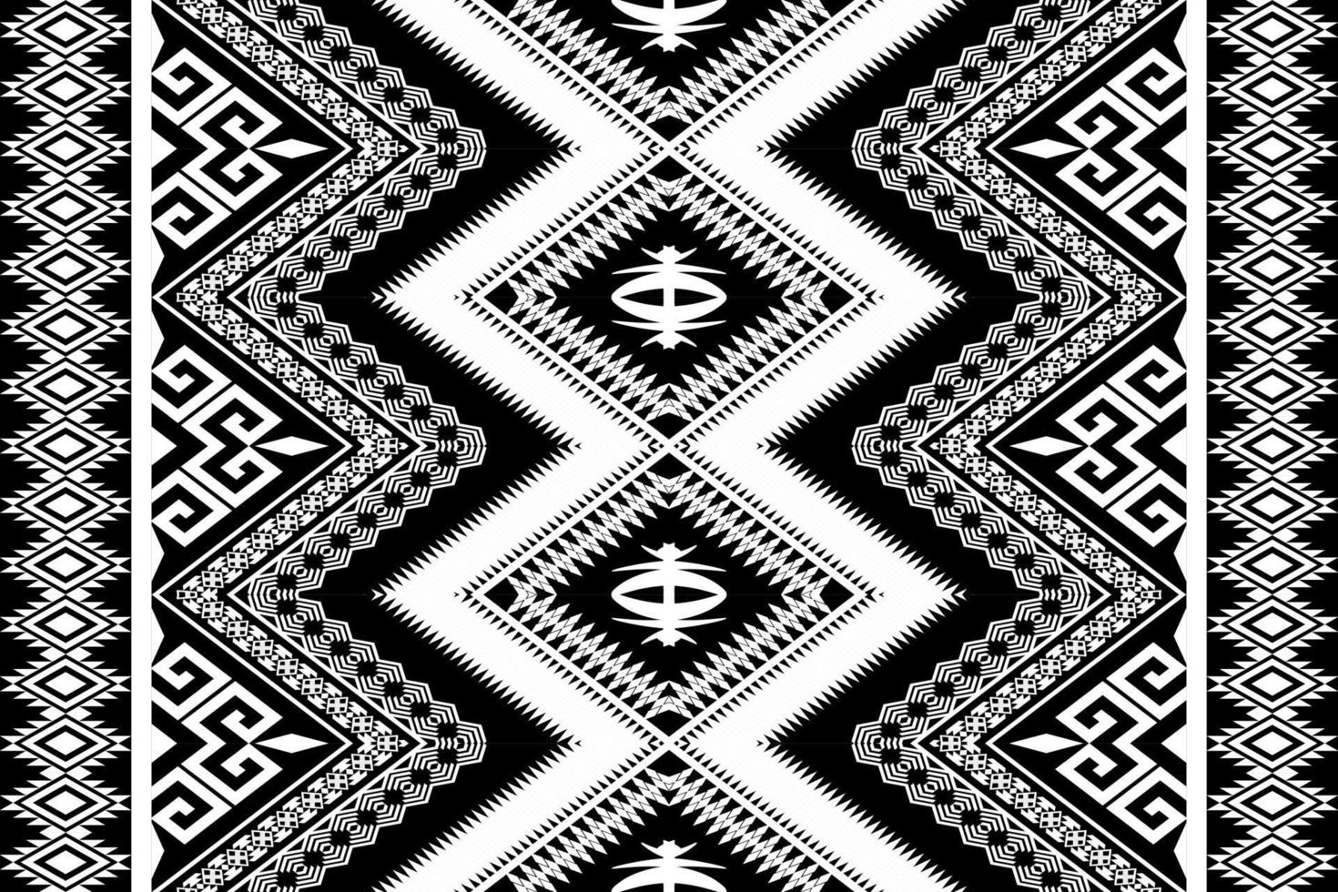 geometrico etnico orientale tradizionale pattern.figure ricamo tribale style.design per carta da parati, abbigliamento, confezionamento, tessuto, illustrazione vettoriale