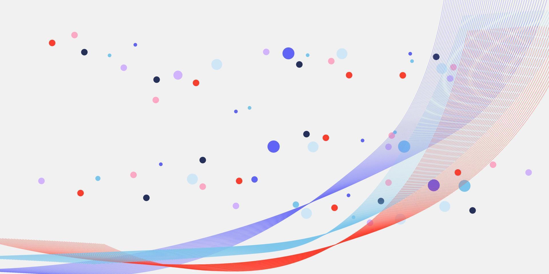 vettore rosa, viola e azzurro sfondo onda astratta. astratto rosa onda linea onda trama web sfondo astratto banner design per la finanza aziendale