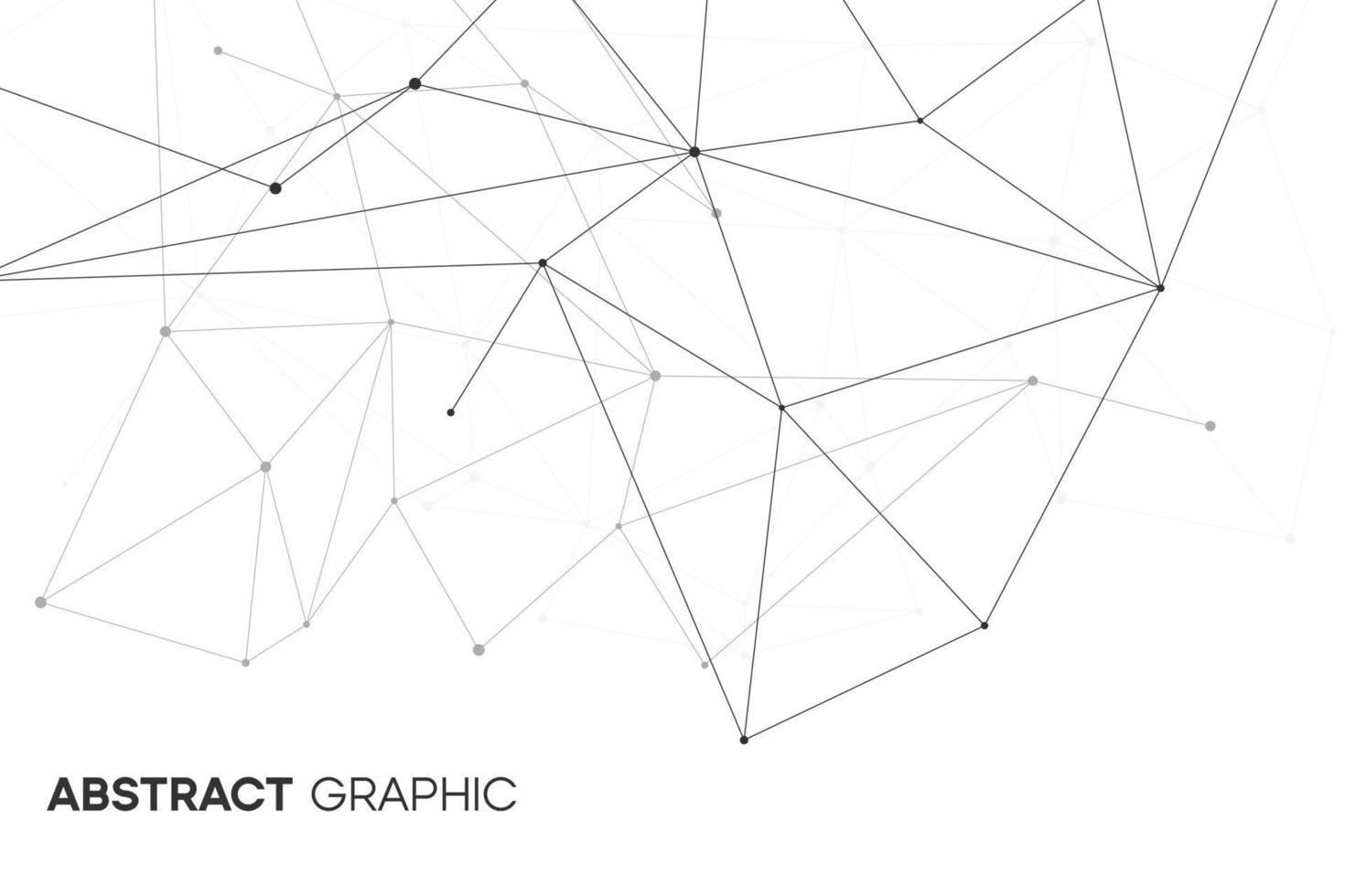 disegno di sfondo astratto. modello cibernetico geometrico. illustrazione grafica complessa di scienza medica. vettore