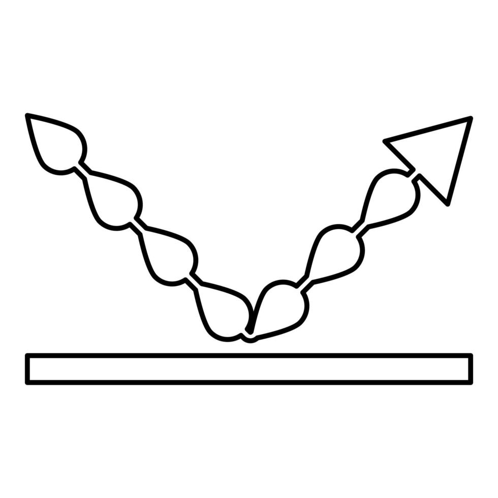 simbolo di resistenza all'acqua impermeabile liquido impermeabile gocce goccioline resistenti protezione contorno icona colore nero illustrazione vettoriale immagine in stile piatto