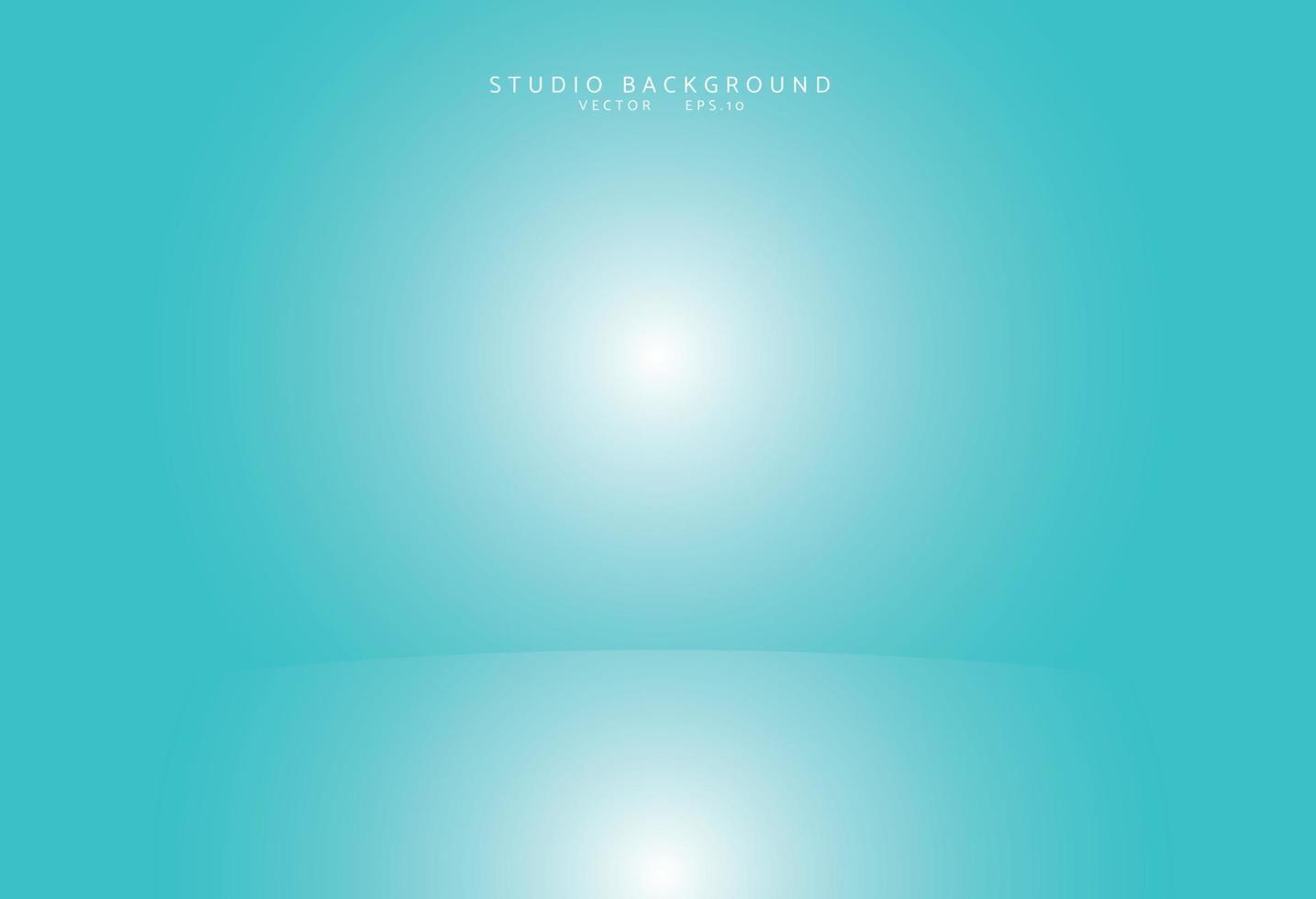 sfondo blu camera studio vuoto. interni luminosi con copyspace per il tuo progetto creativo. illustrazione vettoriale eps 10