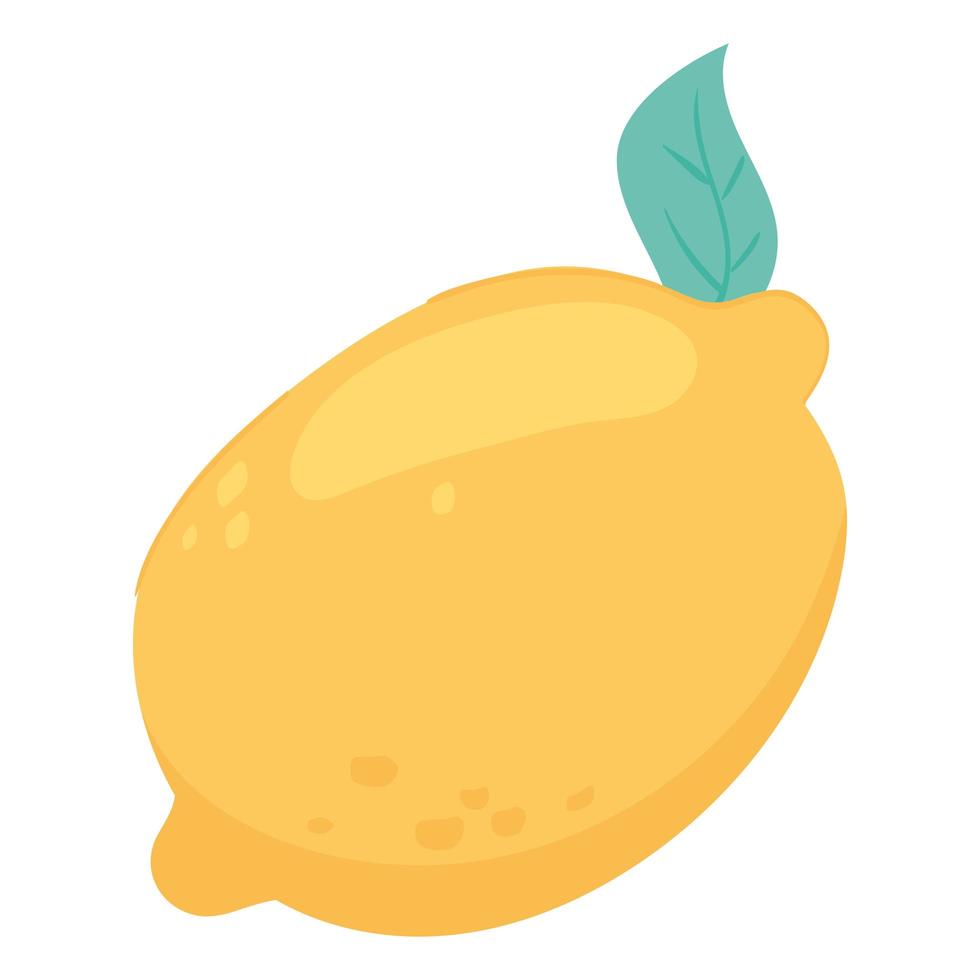 icona di limone e agrumi vettore