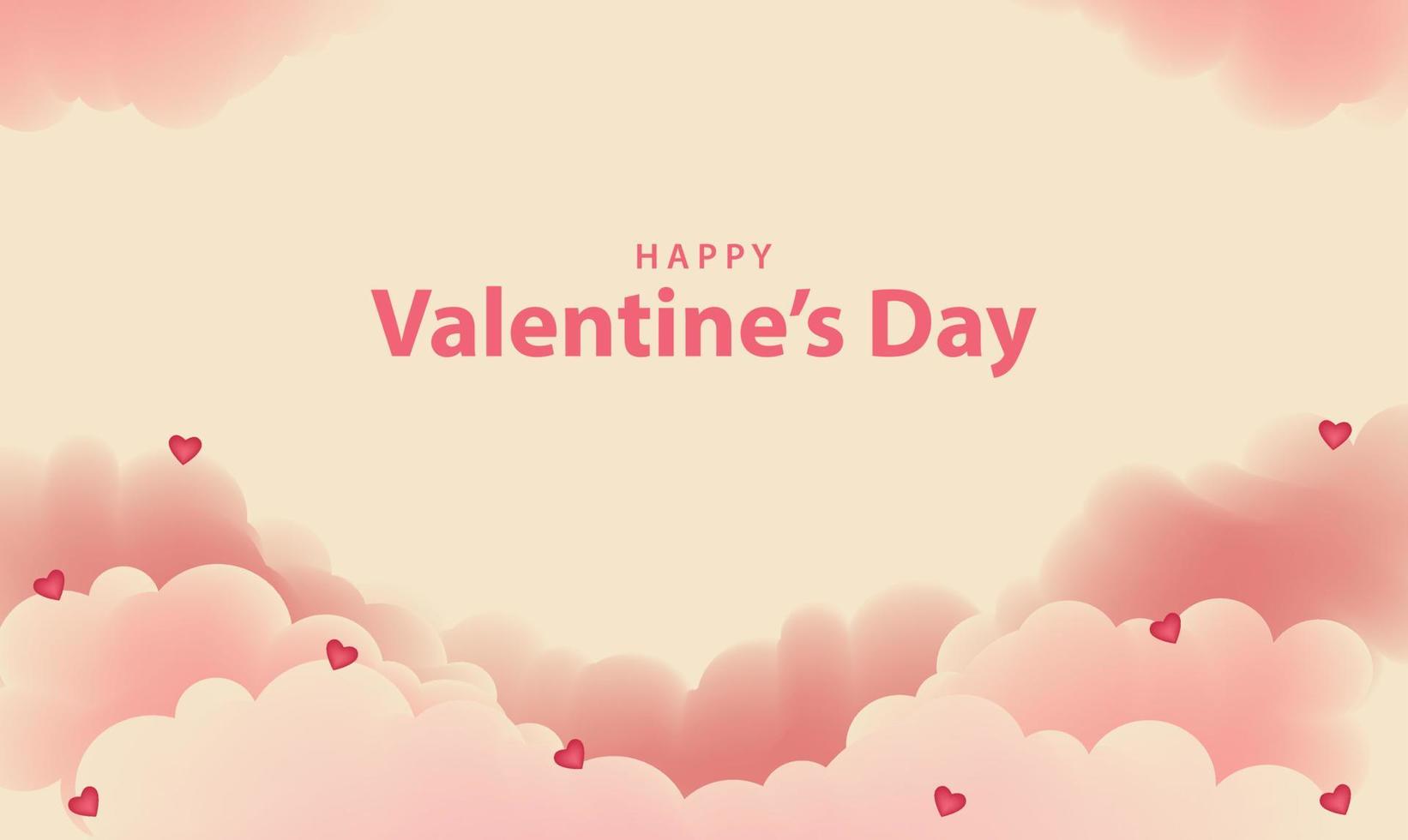 felice giorno di san valentino modello illustrazione sfondo carta parati banner modello volantino poster etichetta evento sfondo moderno vettore design concetto premium colore carta digitale ornamentale nero oro lusso