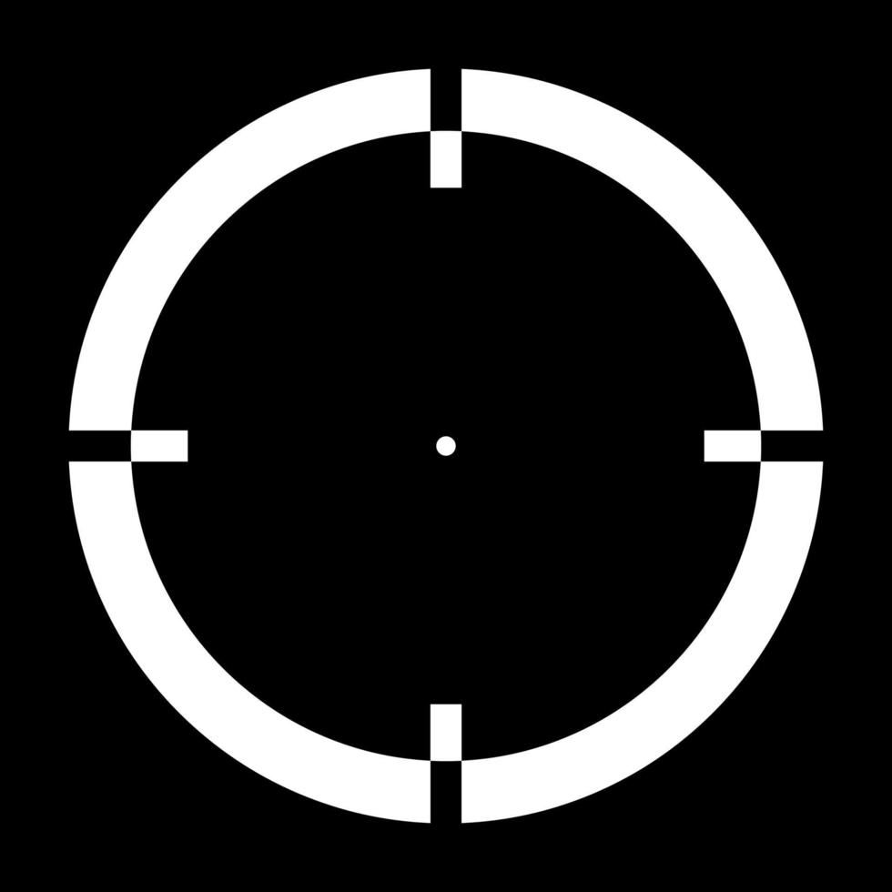 icona vista colore bianco illustrazione vettoriale immagine stile piatto
