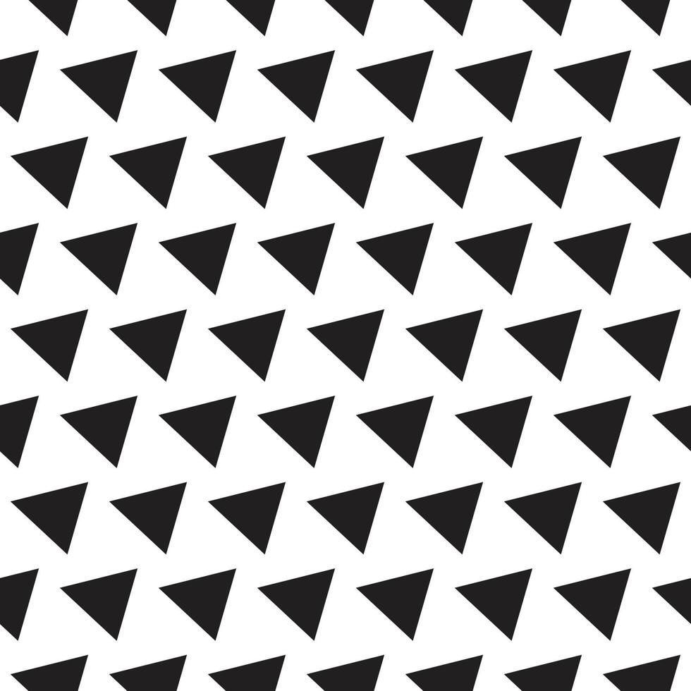 minimalista senza cuciture triangolo forma solida stile semplice sfondo modello disegno vettoriale
