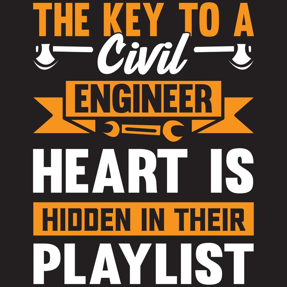 la chiave del cuore di un ingegnere civile è nascosta nella loro playlist vettore