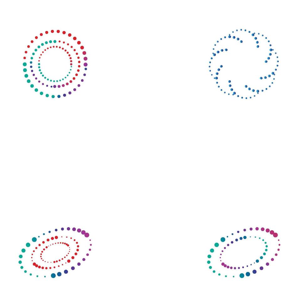 disegno vettoriale modello logo cerchio