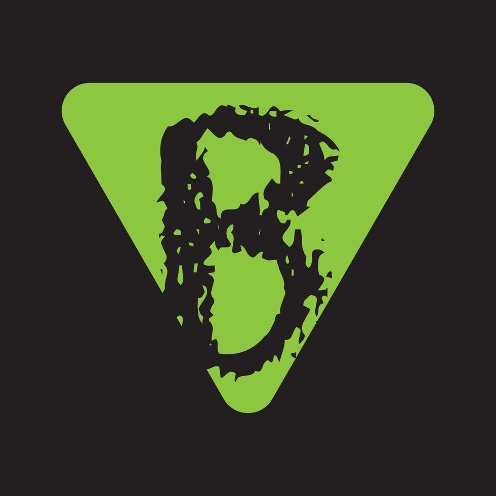 vettore di progettazione del logo della lettera b