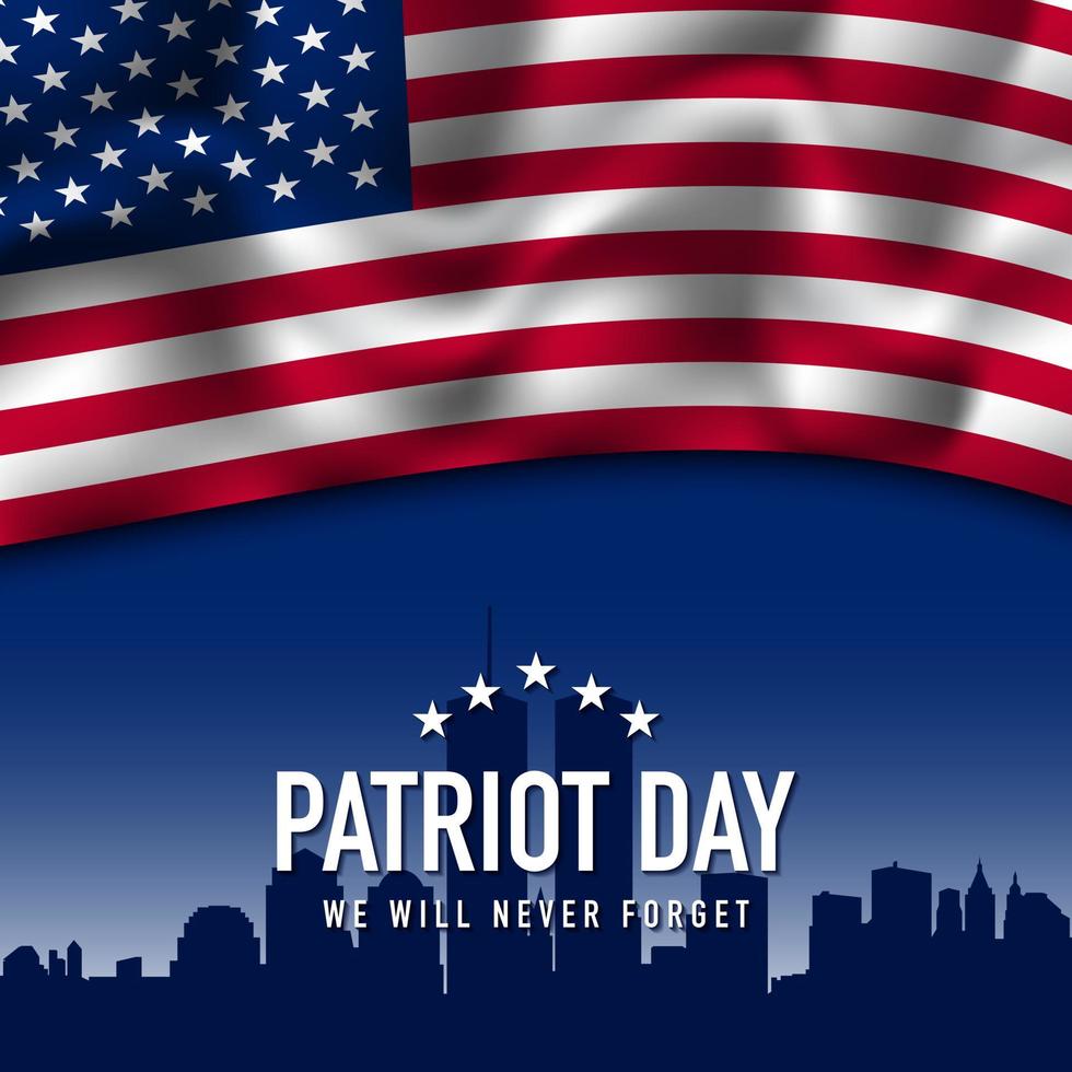 disegno di sfondo del giorno del patriota. illustrazione vettoriale. vettore