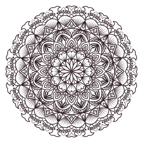 mandala 5 vettore