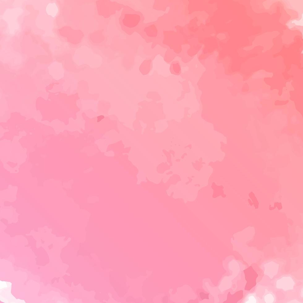 sfondo acquerello rosa con macchie di gocce e macchie di sbavature vettore