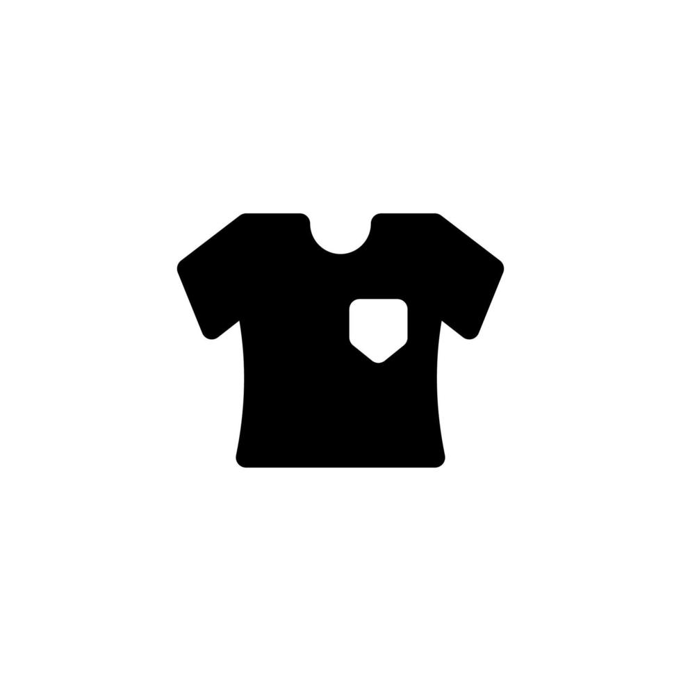 t shirt icona disegno vettoriale simbolo camicia, abbigliamento, moda, abbigliamento