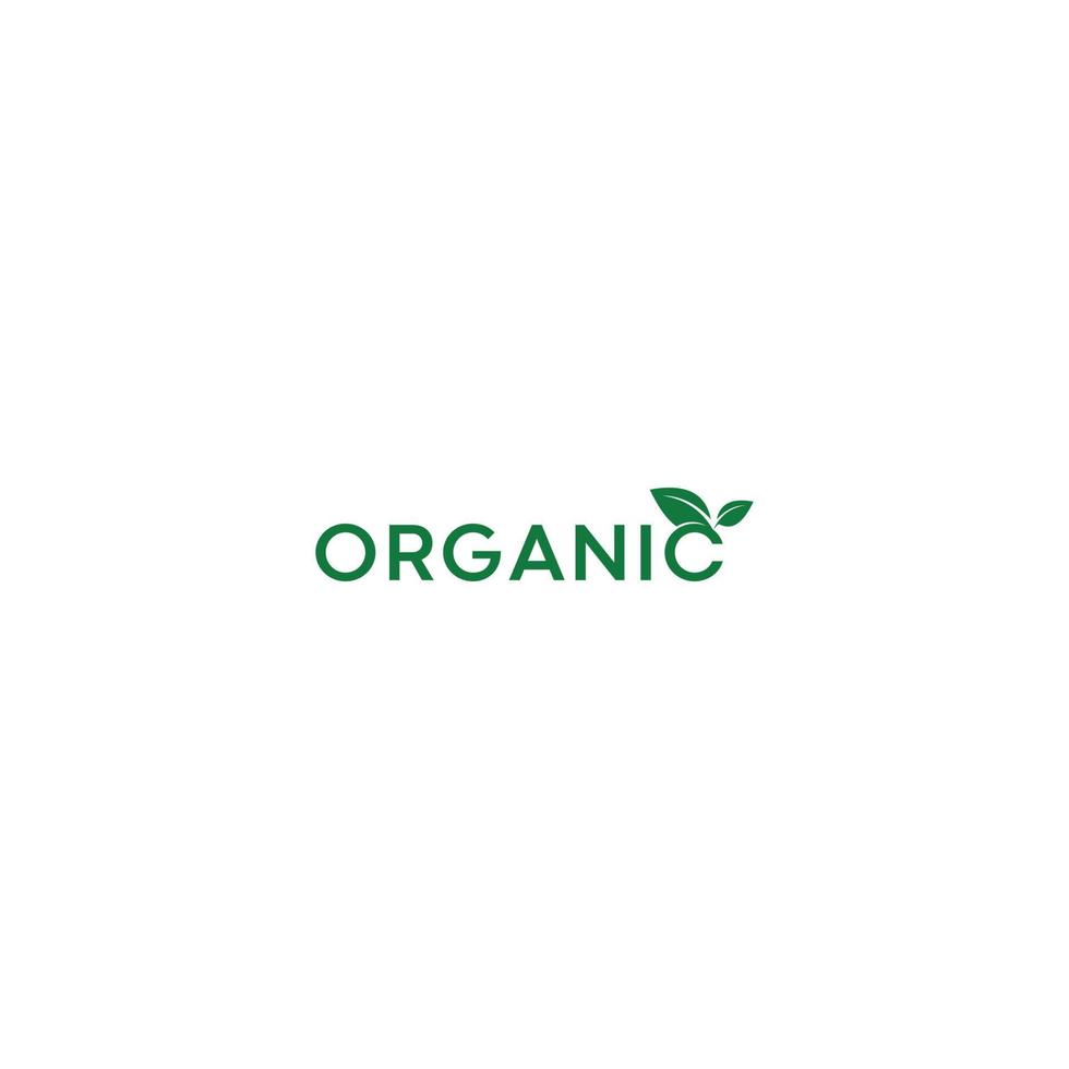 semplice logo organico facile da riconoscere e ricordare vettore