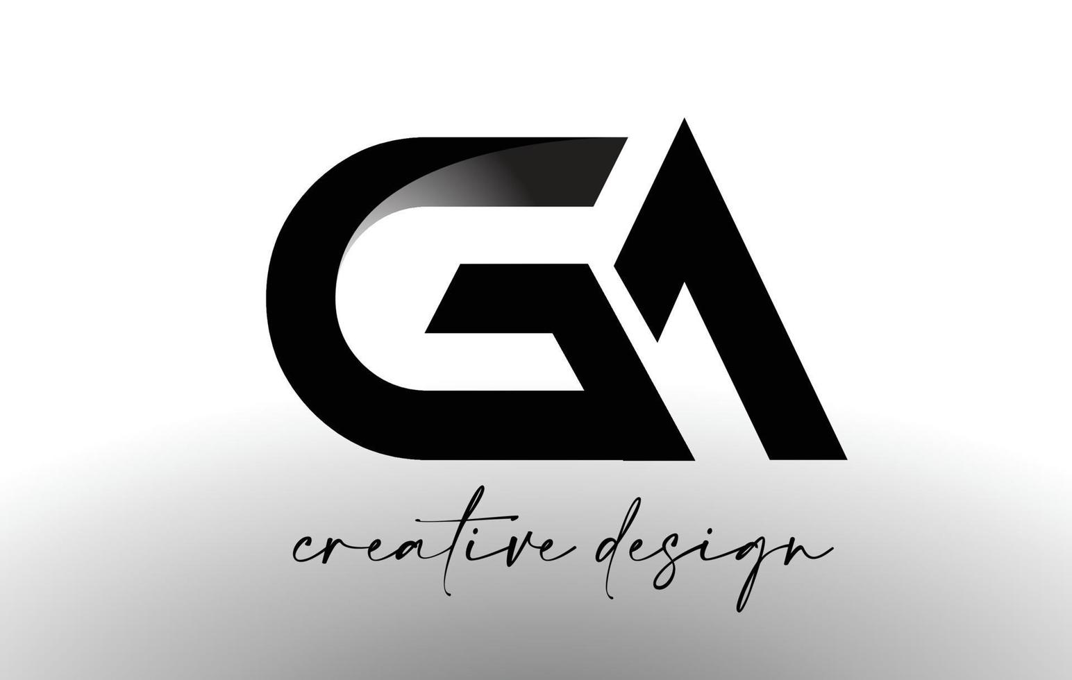 ga lettera logo design con elegante look minimalista vettore icona ga con design creativo look moderno.