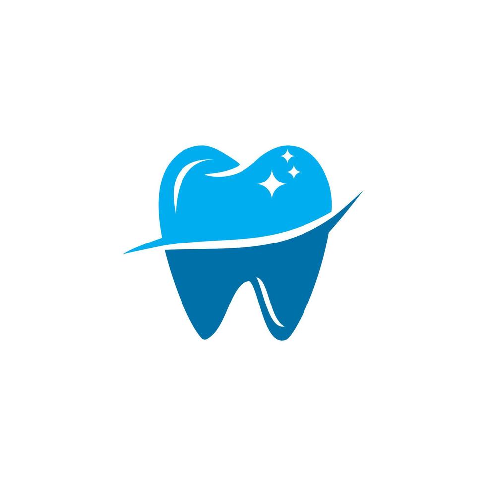 logo del dentista, logo dentale della clinica vettore