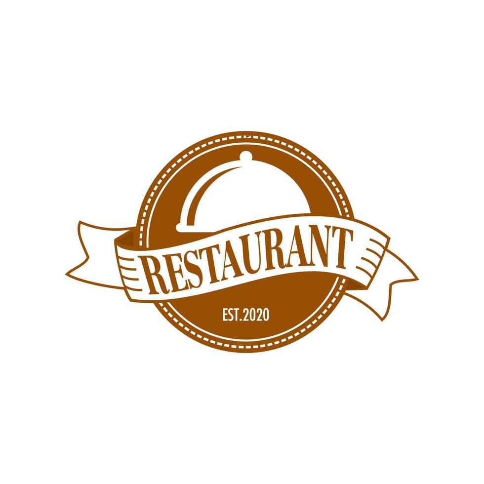 vettore ristorante, vettore logo cibo