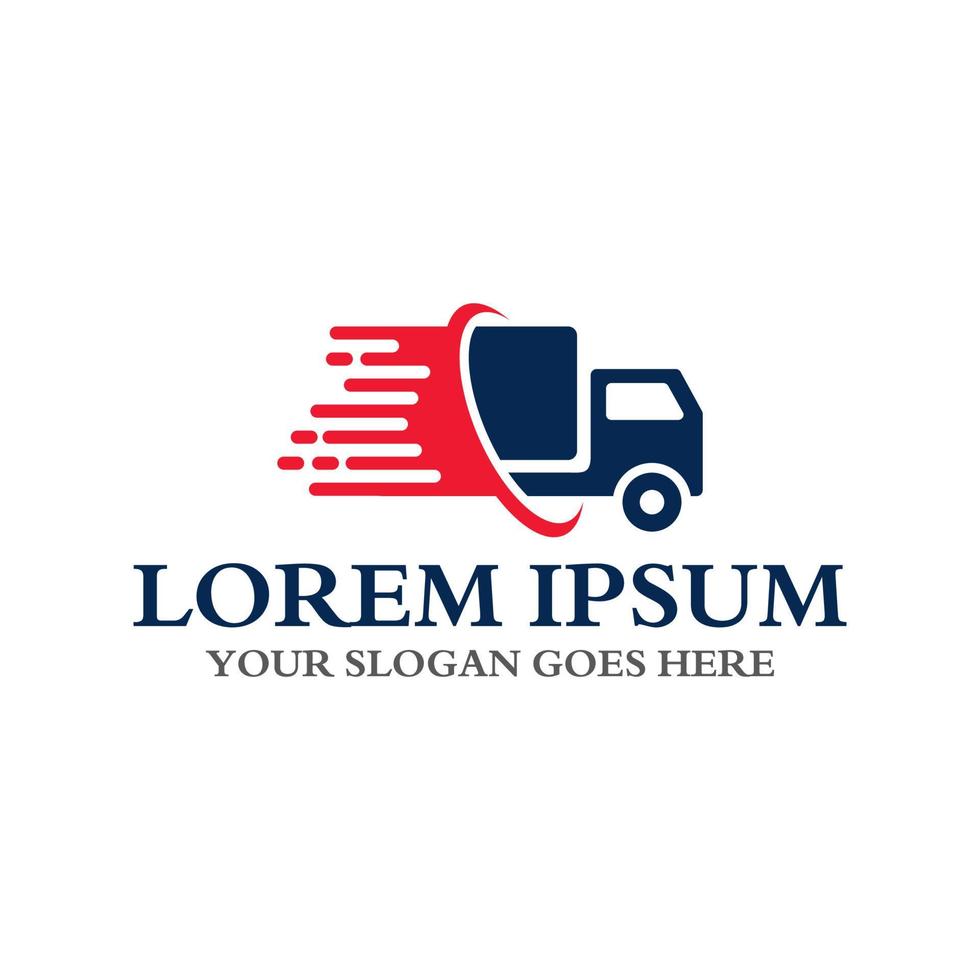 logo di consegna, vettore logo logistico