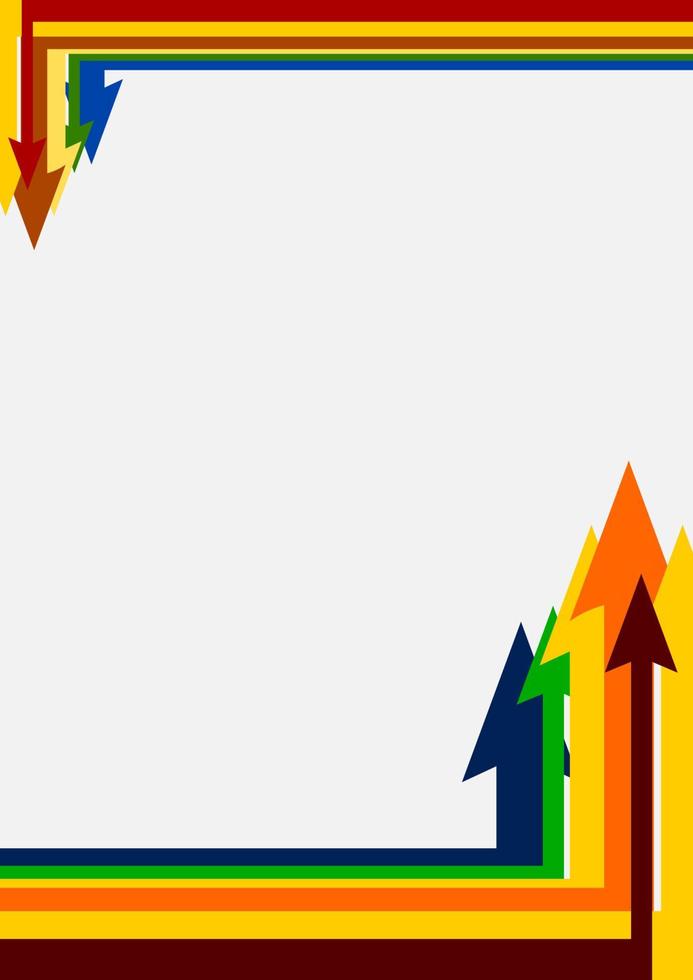 vettore astratto modificabile con frecce colorate per lo sfondo del testo