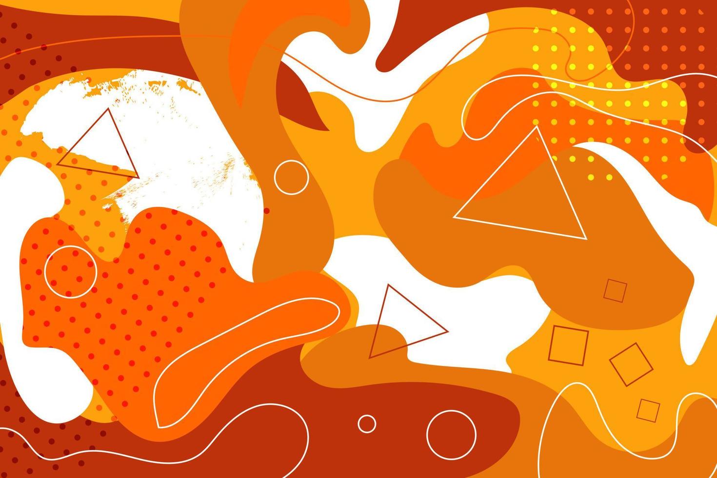 disegno di struttura di sfondo astratto vettoriale, colore brillante, banner giallo e sfondo arancione piastrellato per banner, invito, poster o progettazione di siti web vettore