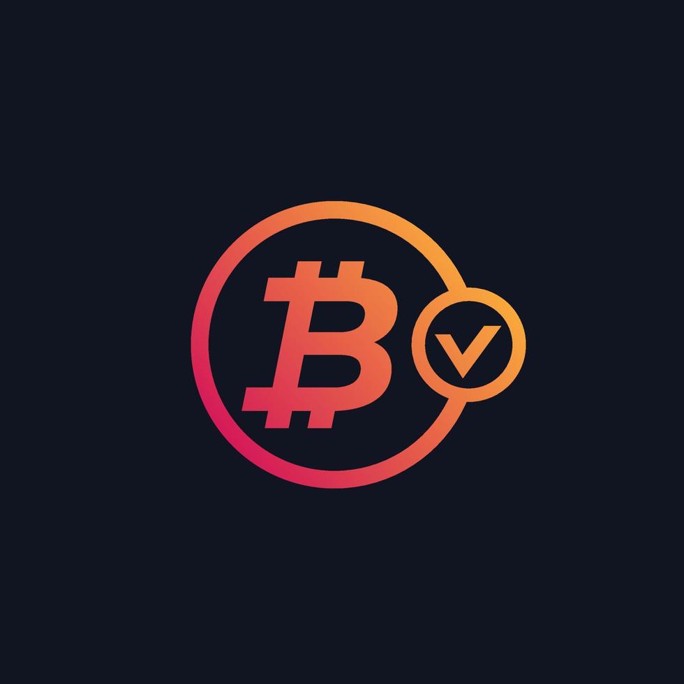 pagamento bitcoin approvato vettore