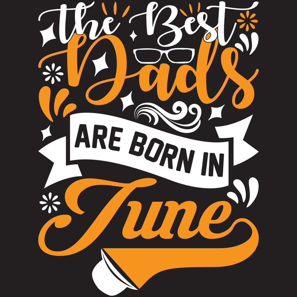 i migliori papà nascono a giugno vettore