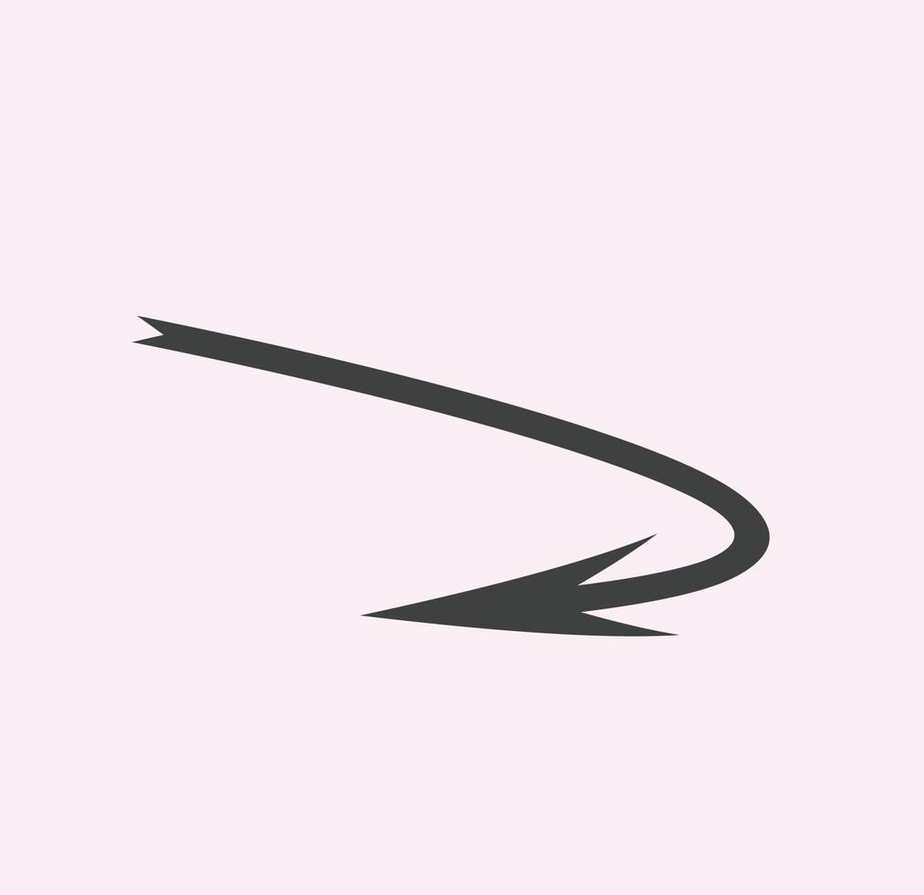 simbolo della freccia per il sito Web o il modello Web. vettore icona freccia su sfondo bianco