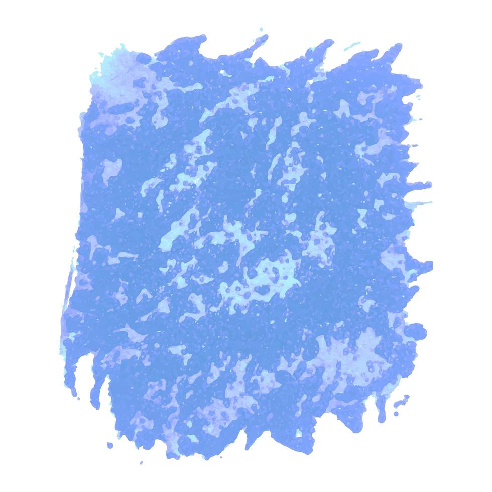 macchia acquerello blu vettore