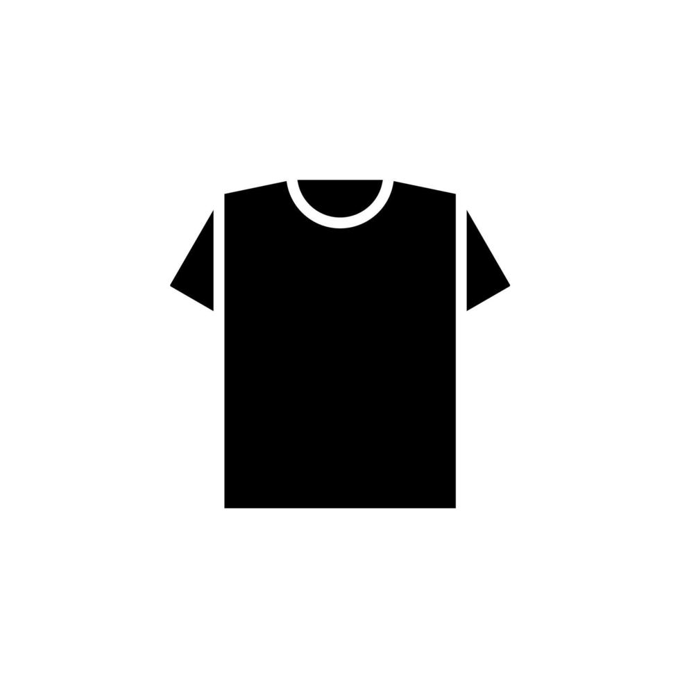 camicia, moda, polo, vestiti icona solida illustrazione vettoriale modello logo. adatto a molti scopi.