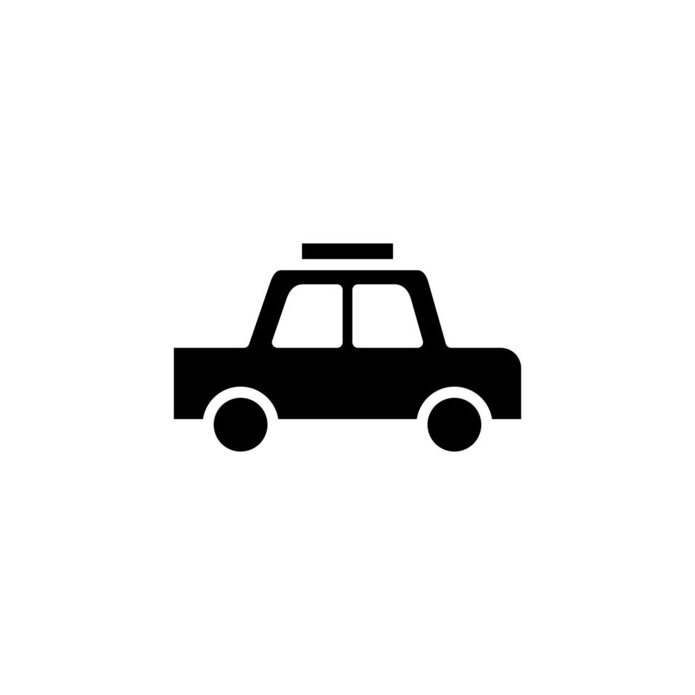 taxi, taxi, viaggi, trasporto icona solida illustrazione vettoriale modello logo. adatto a molti scopi.