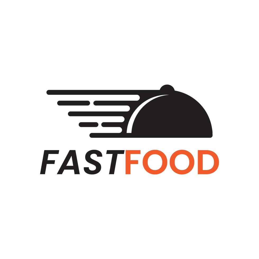 disegno di marchio di vettore di fast food