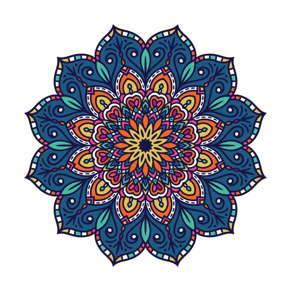 sfondo mandala. mandala floreale. vettore