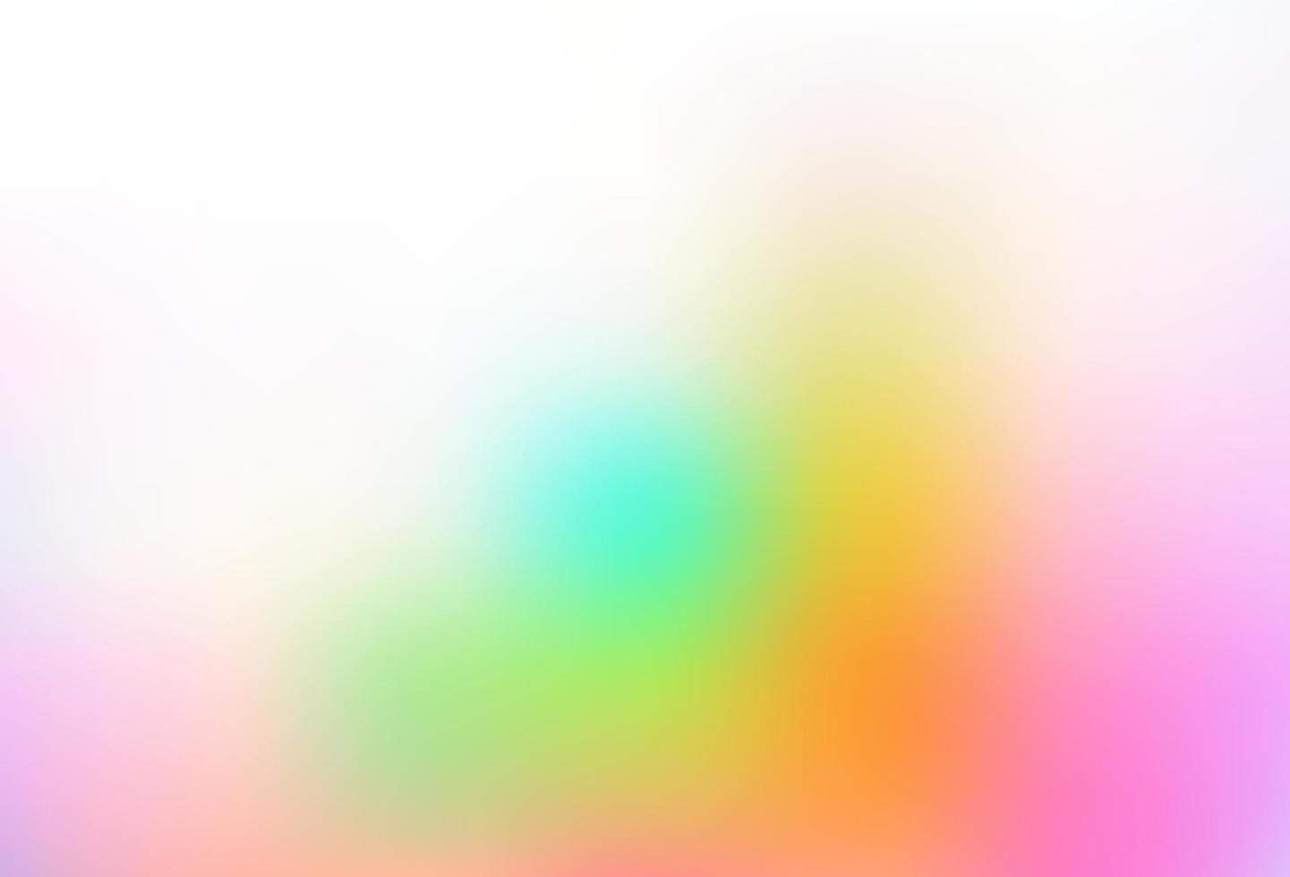 luce multicolore, modello di bokeh astratto di vettore arcobaleno.