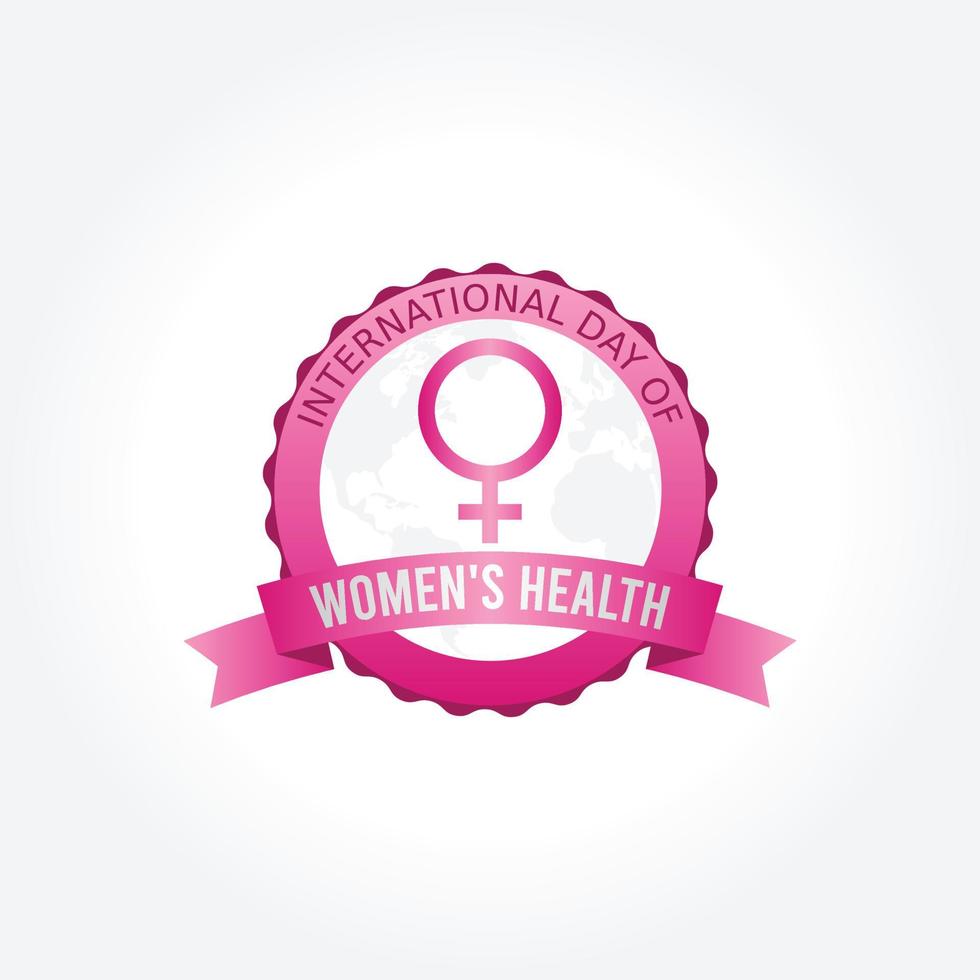 illustrazione vettoriale della giornata internazionale della salute delle donne