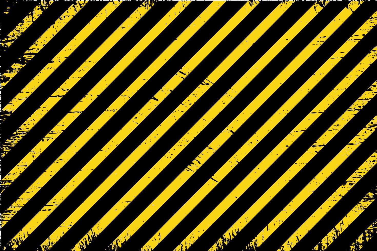 sfondo giallo striscia di avvertimento con grunge astratto. sfondo giallo striscia di cautela con grunge vettore