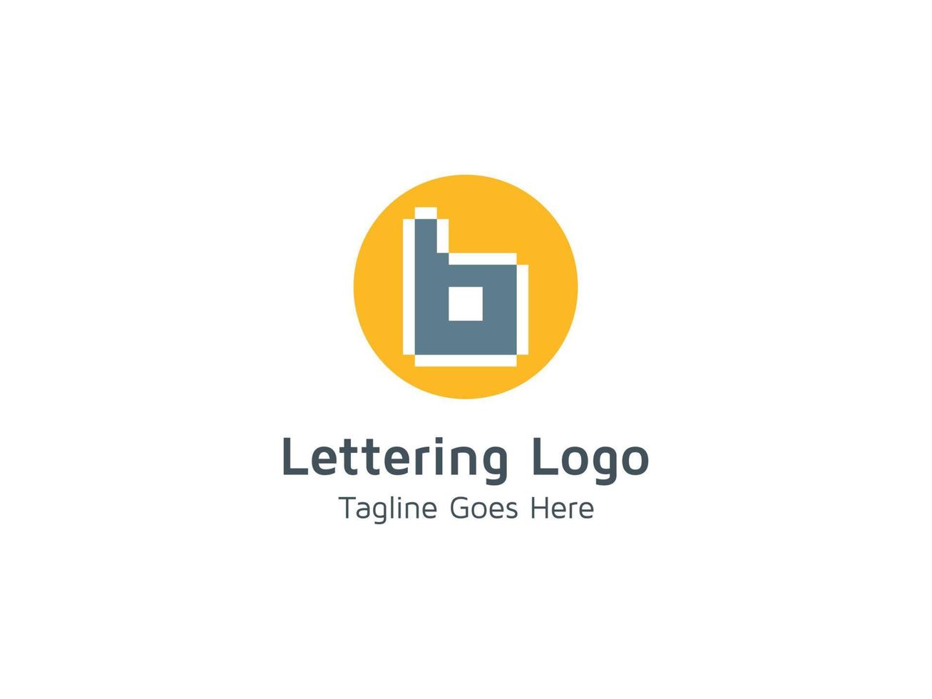 lettera b logo modello di design creativo gratuito pro vettore